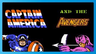 Captain America And The Avengers (NES) Full Video Walkthrough No Commentary HD Longplay
