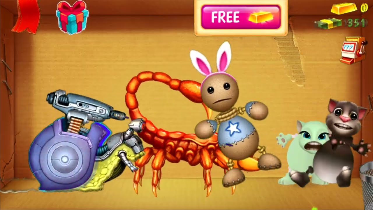 Angela Tom Buddy in Machines | Kick the Buddy