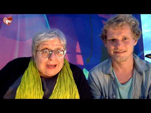 Sabine Asgodom im Gespraech mit Horst Wenzel