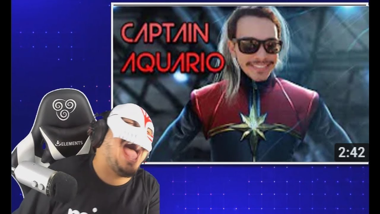 Heitor reage ao trailer da Capitã Aquario.