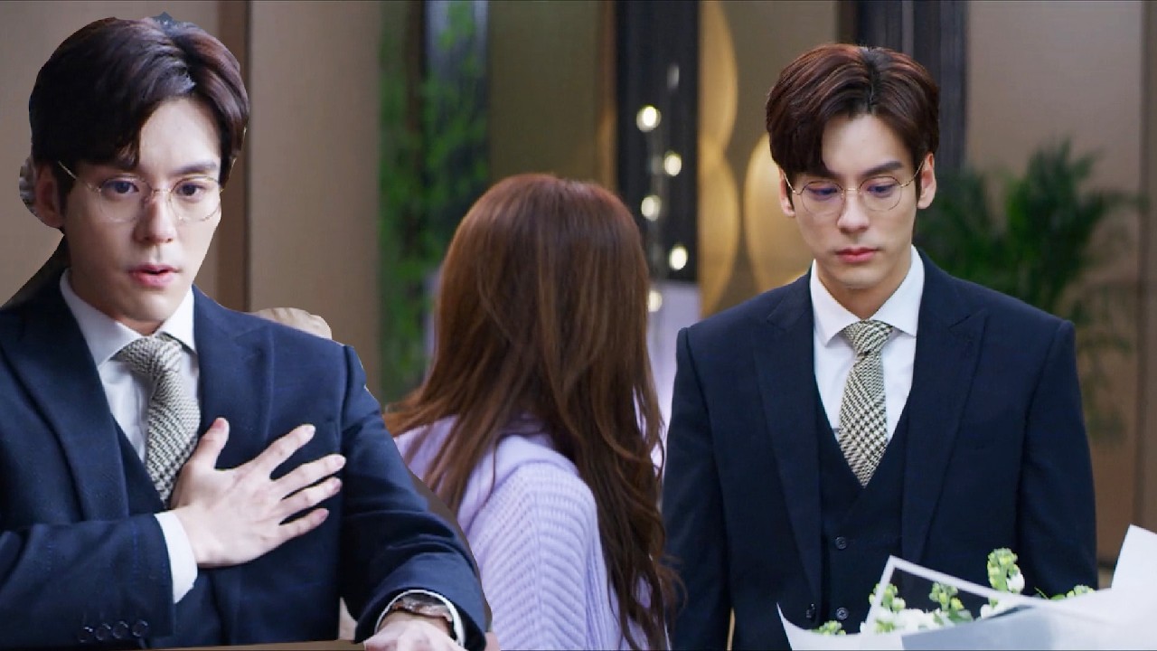 🌹【MOVIE】女孩收到帥的鮮花，不近女色的霸總竟吃醋了，當場質問她，他意識到自己喜歡上她了 #好看中国电视剧 #爱情