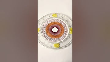 ASMR Spiral Audio for Rest | Hypnotic Spirograph Art for Relaxation! #art #shorts #spirograph #asmr