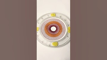 ASMR Spiral Audio for Rest | Hypnotic Spirograph Art for Relaxation! #art #shorts #spirograph #asmr