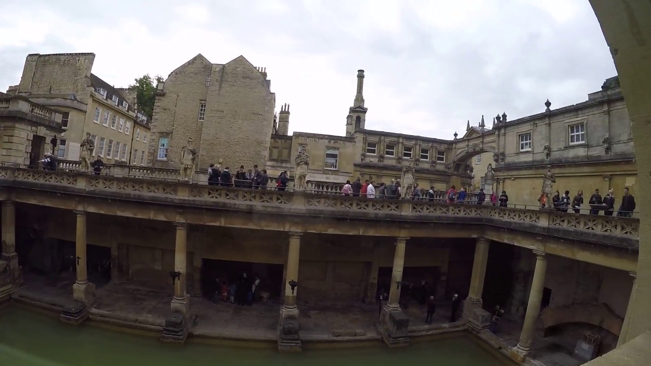 Roman Baths in Bath England YouTube