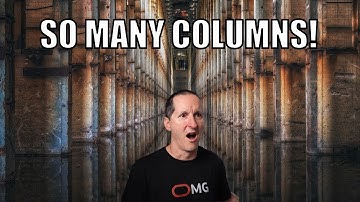 How many columns is too many?