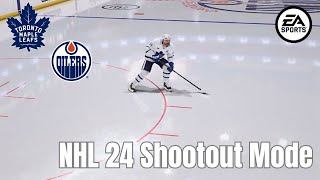 Canadian Team Shootout! Who is Better? Matthews or McDavid?  *NHL 24 SHOOTOUT MODE*