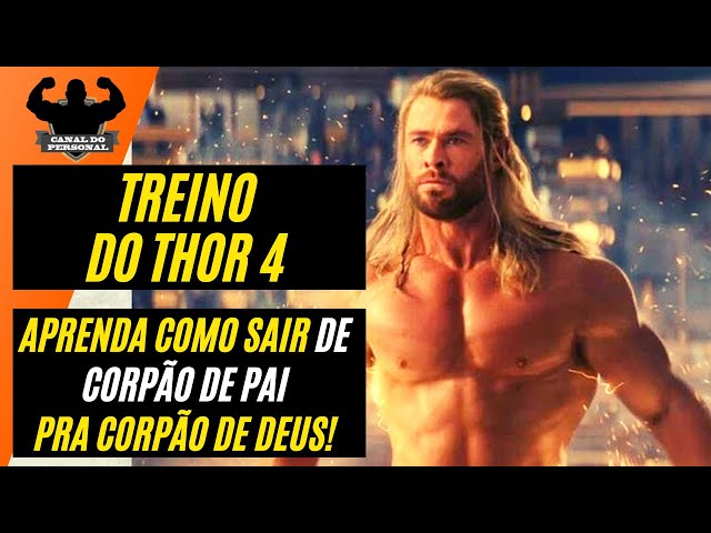 Chris Hemsworth: o treino insano que transformou o ator no Thor