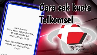 Cara cek paket telkomsel