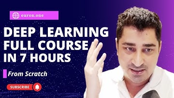 Master Deep Learning: Fundamentals to Deployment in 7 Hours | Euron