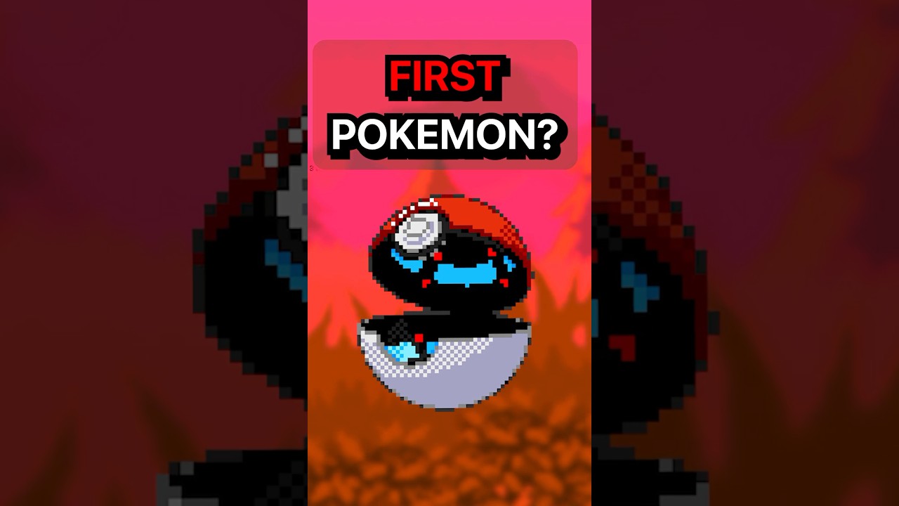 Who was the FIRST POKEMON? #pokemon #shorts