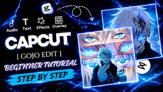 How To Make Gojo Satoru Edit In CapCut | Full Tutorial Step By Step CapCut