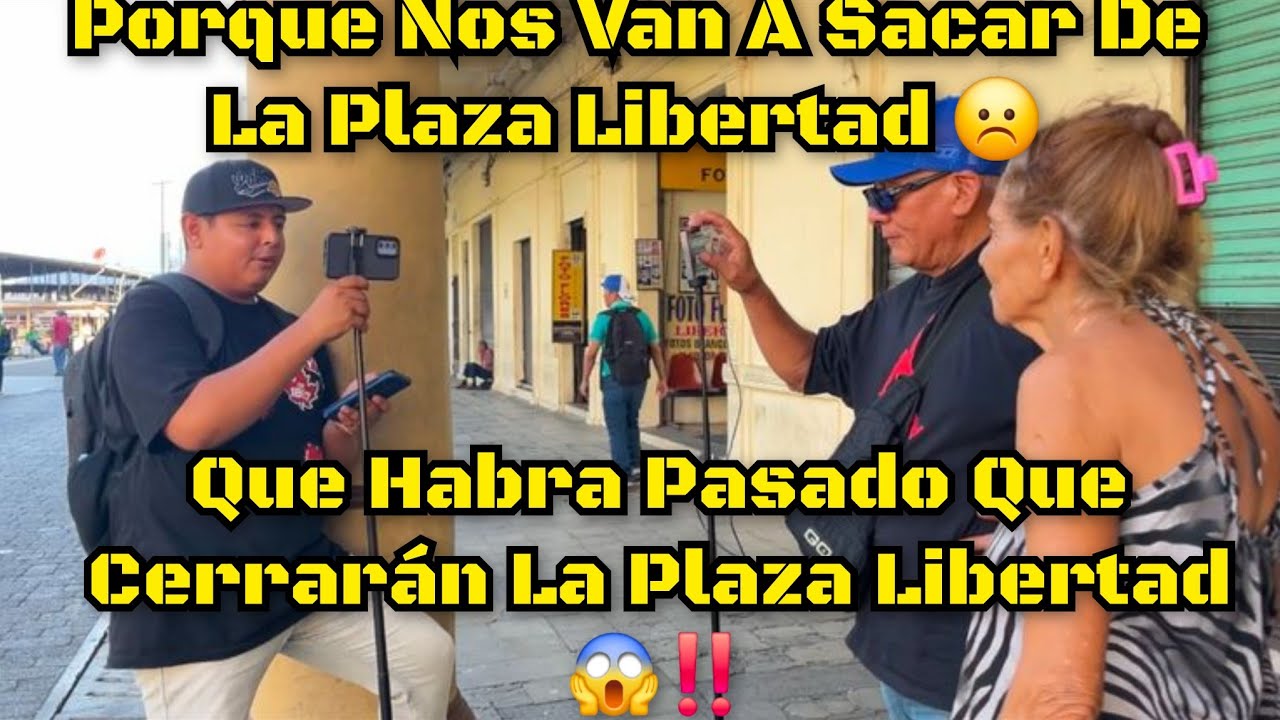 Queeeee Nos Van A Sacar De La Plaza Libertad 😱 Será Verdad 😔‼️