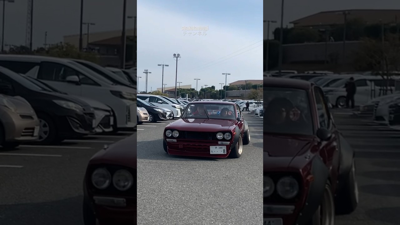 旧車ミーティング ハコスカ&ローレル #旧車 #ラッパ #ミュージック