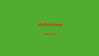 MY FIRST GAME | Game Salad Creator