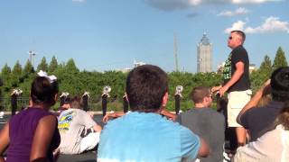 DCI Cavaliers Brass Warm ups 2012