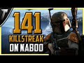 Star Wars Battlefront 2 Boba Fett 141 Killstreak (Naboo)