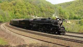 Nickel Plate Road 765 echoing around the Horseshoe Curve!