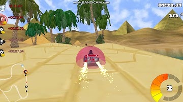 Supertuxkart 0.10.0 Online race19 (Shifting sands)