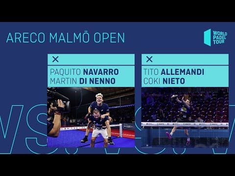 Resumen Semifinal Paquito/Di Nenno vs Allemandi/Nieto Areco Malmö Open 2021
