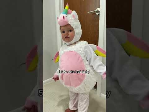 Rating baby Amazon costumes on my 2 year old #shorts#youtubepartner