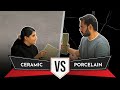 Before you buy a tile you must see this! - Ceramic vs Porcelain tiles