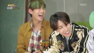 161129 Bts V Laughing Hard Compilation