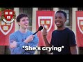 Harvard Students Call Their Parents To Say "I Love You"