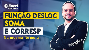 FUNÇÃO DESLOC COMBINADO COM A FUNÇÃO SOMAR - Excel Avançado