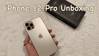 미국 아이폰 12/12프로 색상 비교 | 아이폰 12 프로 골드 언박싱 | iPhone 12 Pro Gold Unboxing | 아이폰X와 비교