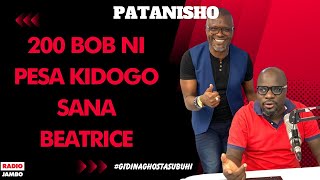 PATANISHO : HIO NI KAWAIDA YA MSICHANA LAZIMA NIKULE FARE YAKO-BEATRICE