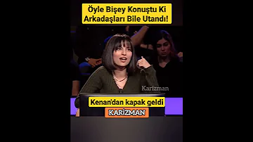 Kim Milyoner Olmak İster'de Utandıran Yarışmacıya Kenan'dan Kapak!