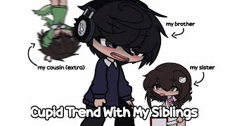 ☆ || "Doing this trend except it's with my siblings + cousin!!" || ☆ Fast transitions