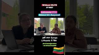English Language | Percentage Required in Lithuania for Admission of Indian Student  🇱🇹🎓📚📊