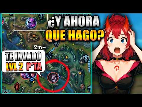 ¿Y SI ME INVADEN LVL 2? ¡HUMILLA AL JUNGLA RIVAL ASÍ! | Ranked Master