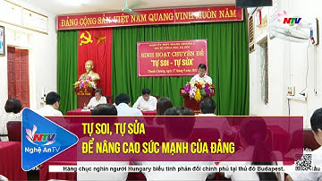 Tự soi, tự sửa để nâng cao sức mạnh của Đảng