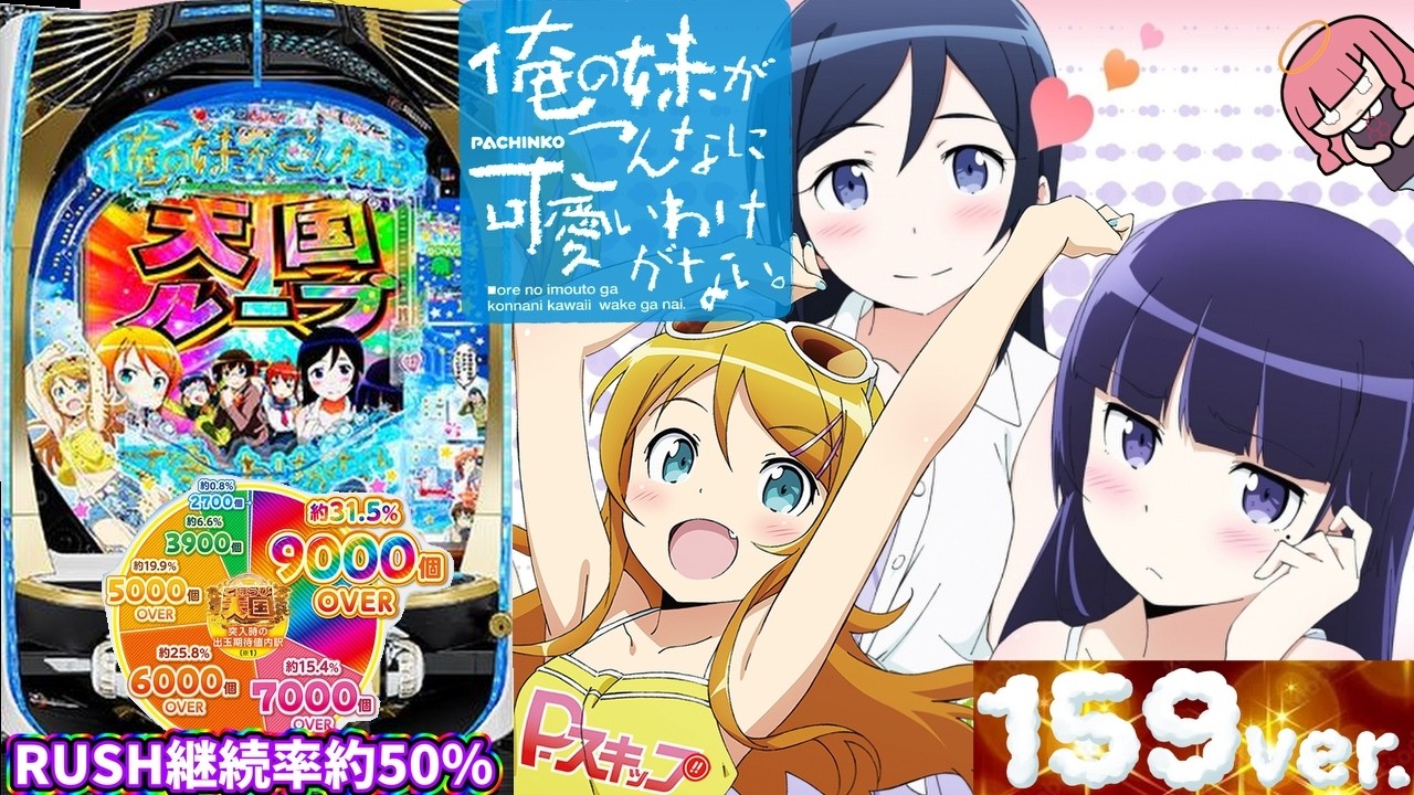 【日常162】P 俺の妹がこんなに可愛いわけがない。攻略!!スキップ159ver.