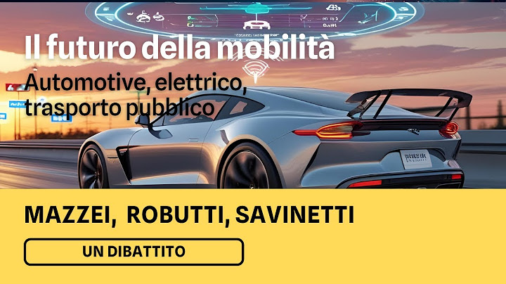 Il futuro della mobilità