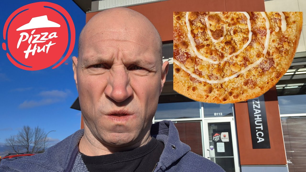 Pizza Hut's New Apple Cinnamon Pizza!