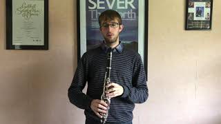 Trois Gymnopédies by Erik Satie, trans. for clarinet by Alastair Penman
