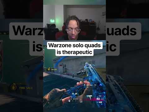 Solo quads therapy #shorts #explore #warzone #gaming