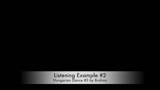 Listening Example #2 DMA6