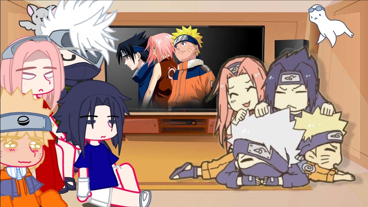 💕🍥🖤Past team 7 react to Sakura's future/ read des👇🏻 