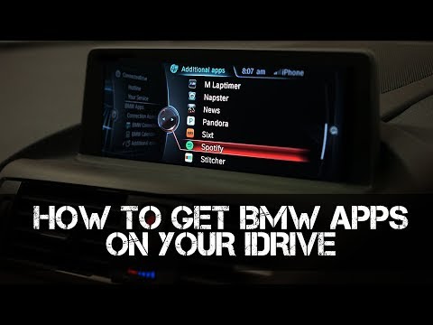 How to Code and Retrofit BMW Apps to your iDrive system