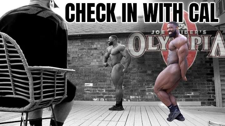 Check in with Cal | 10.5 weeks out | IFBB Pro Marc...