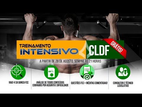 Treinamento intensivo CLDF | Direito Constitucional - Treinamento intensivo CLDF | Direito Constitucional