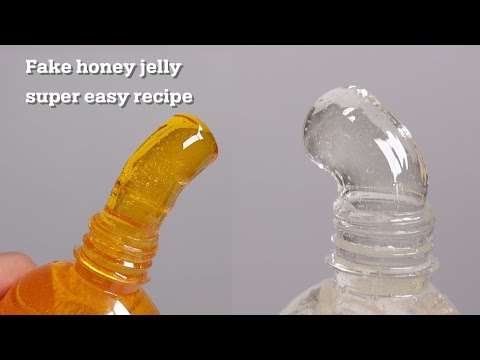 꿀없이 꿀젤리 만들기(종이컵계량) Fake honey jelly recipe super easy