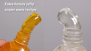 꿀없이 꿀젤리 만들기(종이컵계량) Fake honey jelly recipe super easy