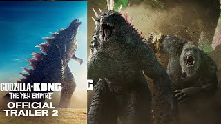 Godzilla x Kong the New Empire 2024 | First Look Trailer 4K | Tesla Trailer | Warner Bros