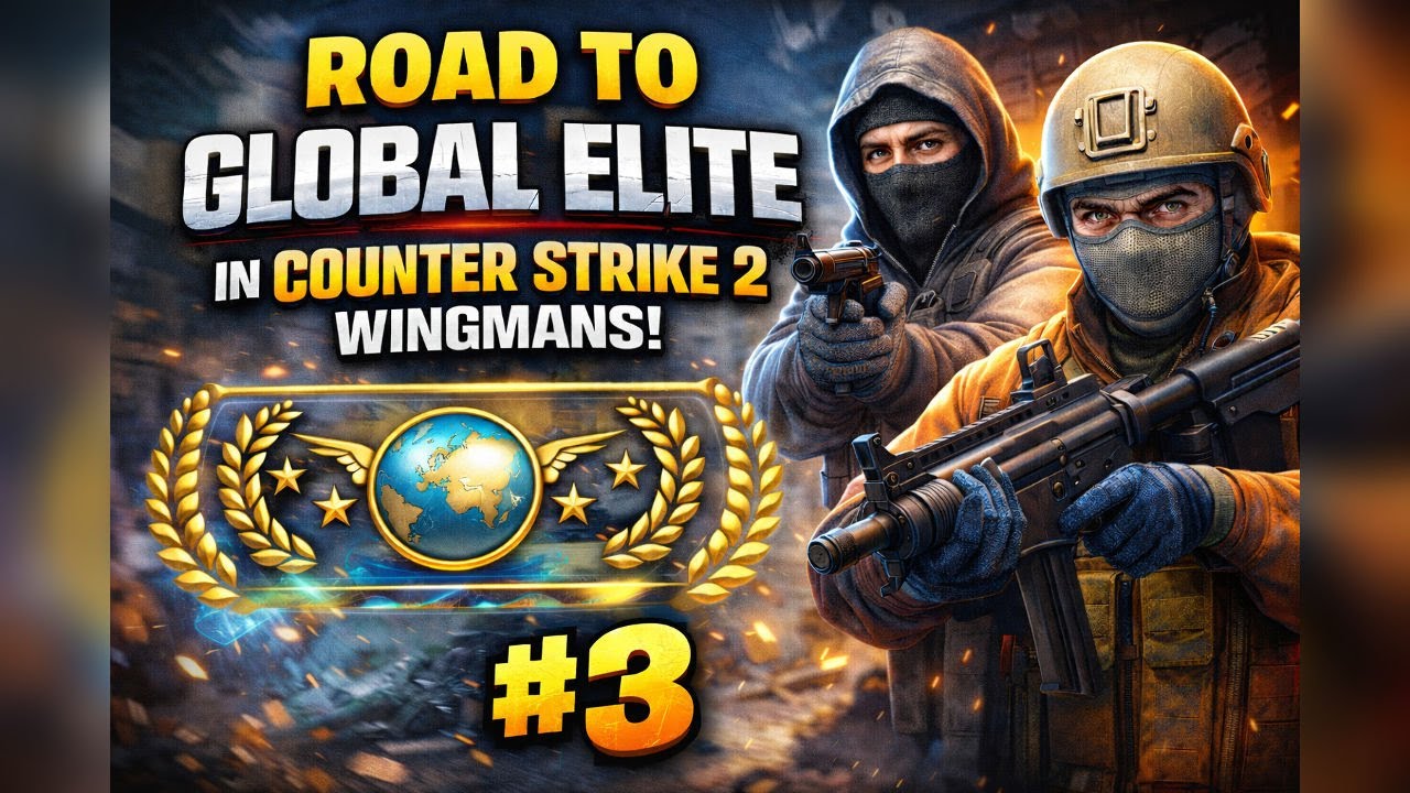 ROAD TO GLOBAL ELITE IN COUNTER STRIKE 2 WINGMANS! #3
