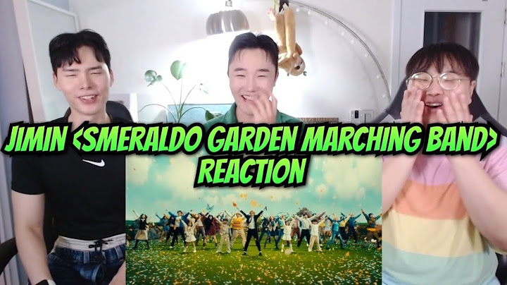 지민 'Smeraldo Garden Marching Band' 뮤비 리액션 | JIMIN 'Smeraldo Garden Marching Band' MV REACTION